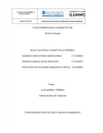 CASO EMPRESARIAL HOMECENTER. Página 1