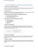 GUÍA DE EXÁMEN ECONÓMIA SEGUNDO PARCIAL