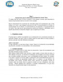 GUIA PARA ELABORACION DE PROYECTO DE VIDA 2020