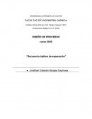 TREN DE SEPARACION EN GAMS