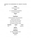 Biologia. Características hereditarias. Leyes de Mendel