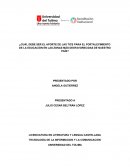 Cuál debe ser el aporte de las TIC para el fortalecimiento de la educación en las zonas más desfavorecidas de nuestro país?