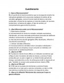 Cuestionario 1.- Que es Macroeconomía?