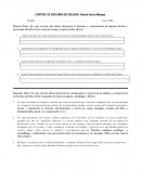 CONTROL DE CIEN AÑOS DE SOLEDAD- Gabriel García Márquez