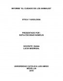 CUIDADO DE LOS ANIMALES
