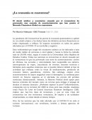¿La economía en cuarentena? Foro Covid-19