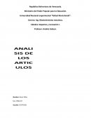 Analisis de articulos sobre el deporte