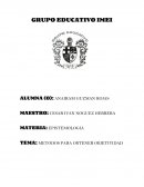 METODOS PARA OBTENER OBJETIVIDAD