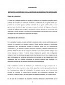 Sistema de extinción por sofocación