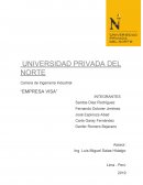 INFORME DE METODOS “EMPRESA VISA”