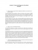 DESARROLLO REGIONAL Y RURALIDAD