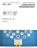 GRUPO N° 1 PRÁCTICAS DE LENGUAJES DE PROGRAMACIÓN II