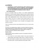 DETERMINAR LA OFERTA EXISTENTE DEL BIEN O SERVICIO