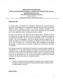 LABORATORIO DE MICROBIOLOGÍA PRACTICA ENUMERACIÓN BACTERIANA: EL NÚMERO MÁS PROBABLE (NMP), ANALISIS MICROBIOLÓGICO DE SUELOS
