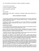 Género y Sexualidad, en Sociología. Teorías psicosociales y subjetividad