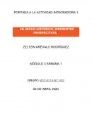 Un hecho histórico, diferentes perspectivas
