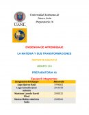 LA MATERIA Y SUS TRANSFORMACIONES