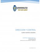 DIRECCIÓN Y CONTROL ADMINISTRATIVO