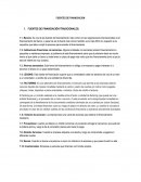 FUENTES DE FINANCIACION