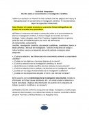 Actividad integradora Escrito sobre el conocimiento e investigación científica