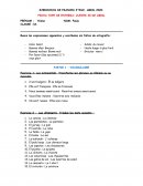 EJERCICIOS DE FRANCES 3°ESO