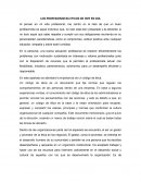 LOS PROFESIONISTAS ETICOS DE HOY EN DIA