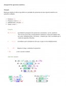 Jerarquia de operaciones basicas