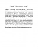 Evaluación de Programa de Apoyo a Internados