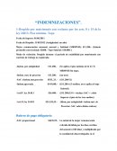 Indemnizaciones calculos