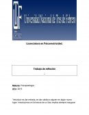 Transferencia en psicopatologia