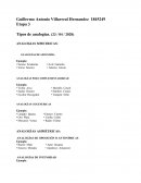 Analogias y su tipos