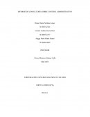 INFORME DE CONSULTORÍA SOBRE CONTROL ADMINISTRATIVO