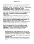 Esquema Historia clínica