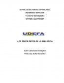 Informe sobre los trece retos de la excelencia