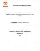 Coronavirus – Del miedo a la esperanza por William Ospina