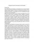 Ensayo de Tipos de Convivencia y Comunicacion