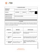 Actividad Determinar empaques