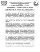 Aspectos Éticos y Sociales. El lado no tan brillante