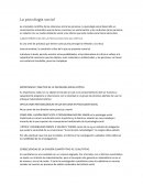 CARACTERÍSTICAS DE LA PSICOLOGÍA SOCIAL CRÍTICA