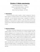 Práctica 2: Ondas estacionarias