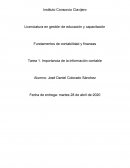 Importancia de la información contable