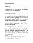 Capitulo Antecedentes Históricos . Considere necesario dedicar el primer capitulo a la reflexión histórica
