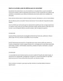 Guerra no armada y plan de defensa para la comunidad