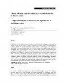 Uso de distintos tipos de abono en la reproducción de la daucus carota