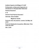 Informe Final Práctica Docente II