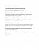 Observación no sistematizada