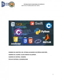 ¿Qué es un lenguaje de programación?. Página 1