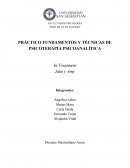 PRÁCTICO FUNDAMENTOS Y TÉCNICAS DE PSICOTERAPIA PSICOANALÍTICA