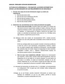 Actividad de aprendizaje Reconocer las redes informáticas según las necesidades de sus requerimientos de seguridad