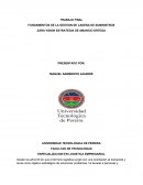 ESPECIALIZACION EN LOGISTICA EMPRESARIAL